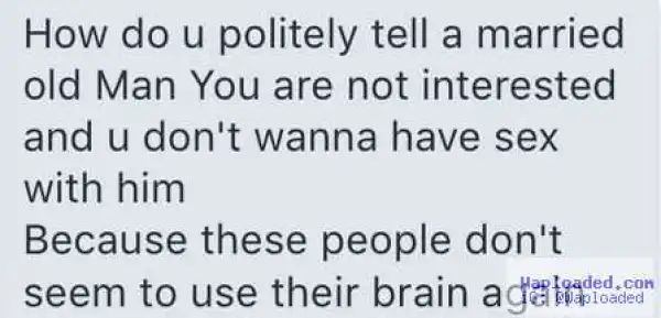 Question For The Ladies